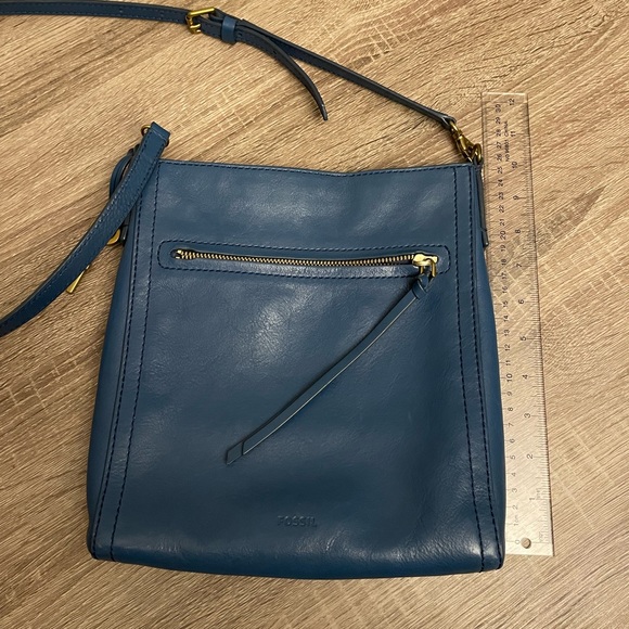 Fossil leather crossbody bag - Picture 4 of 7